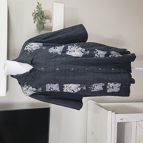 Jamaica Jaxx Authentic Island Style Short Sleeve Button Down Shirt - Picture 1 of 10